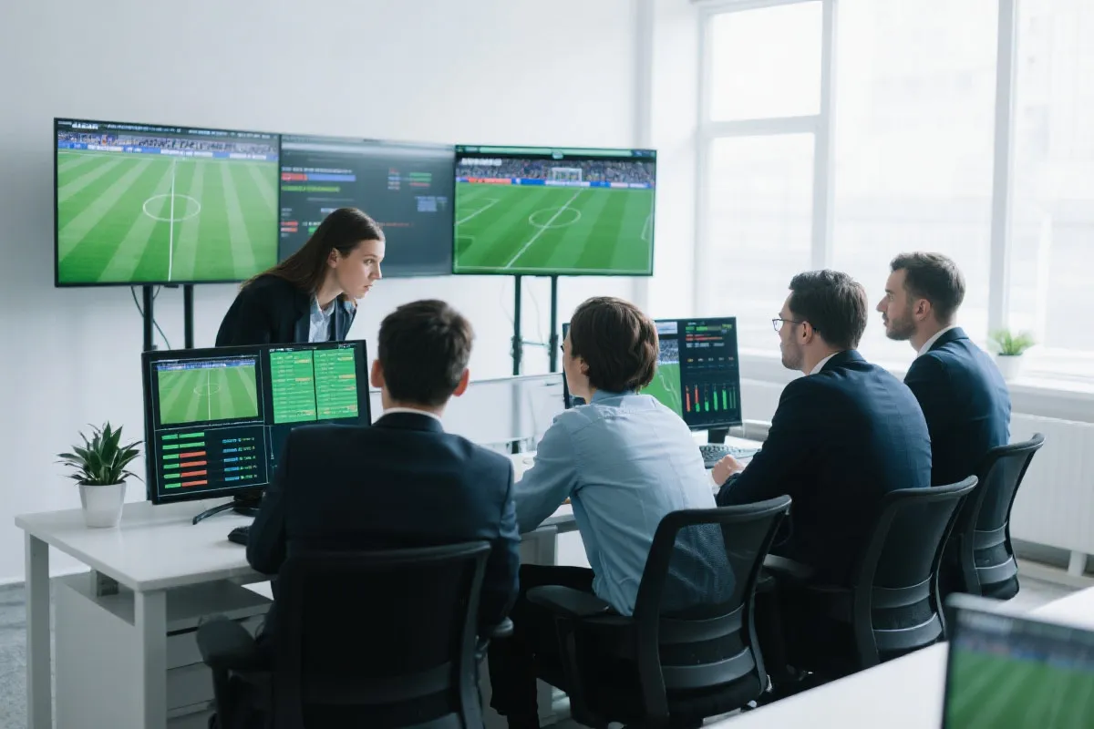 数据团队与赛事信息展示